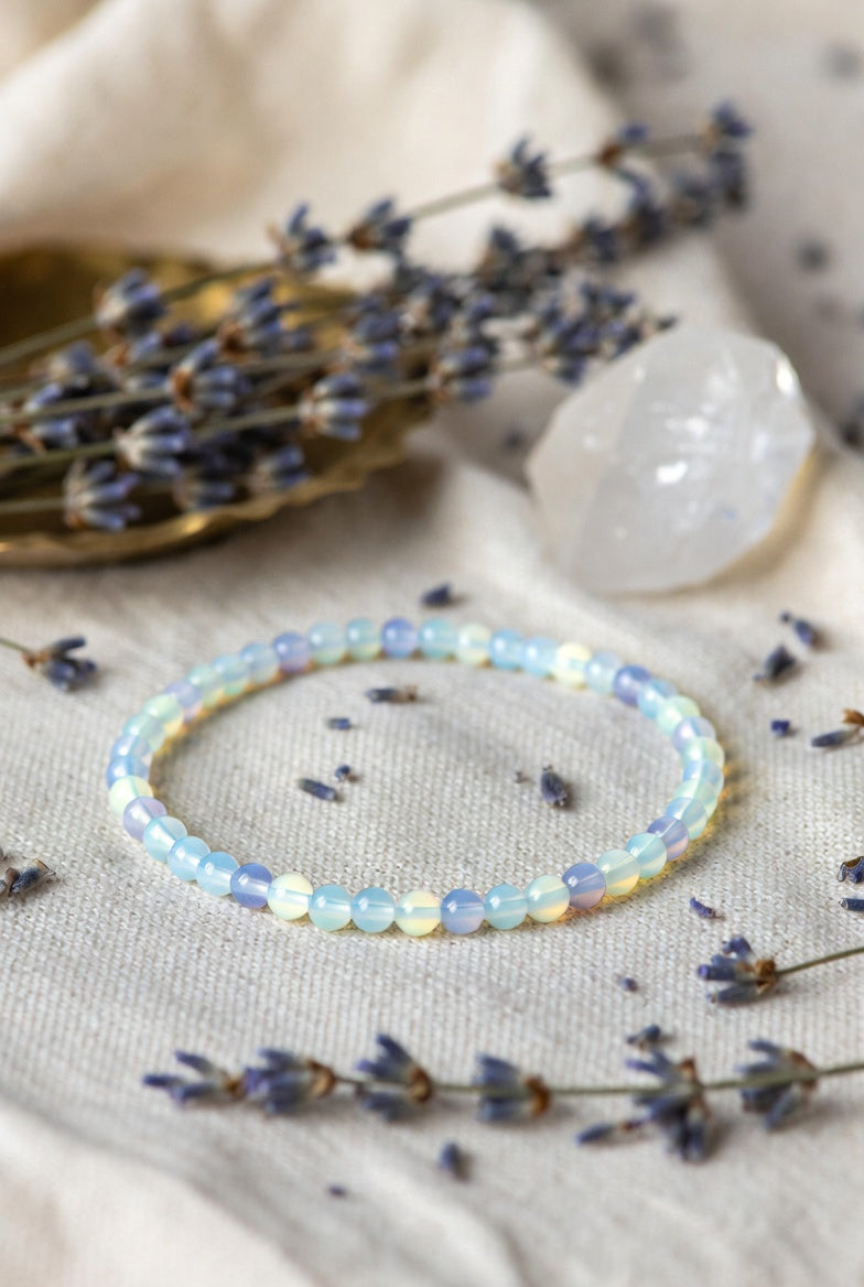 4mm Opalite Stretch Bracelet