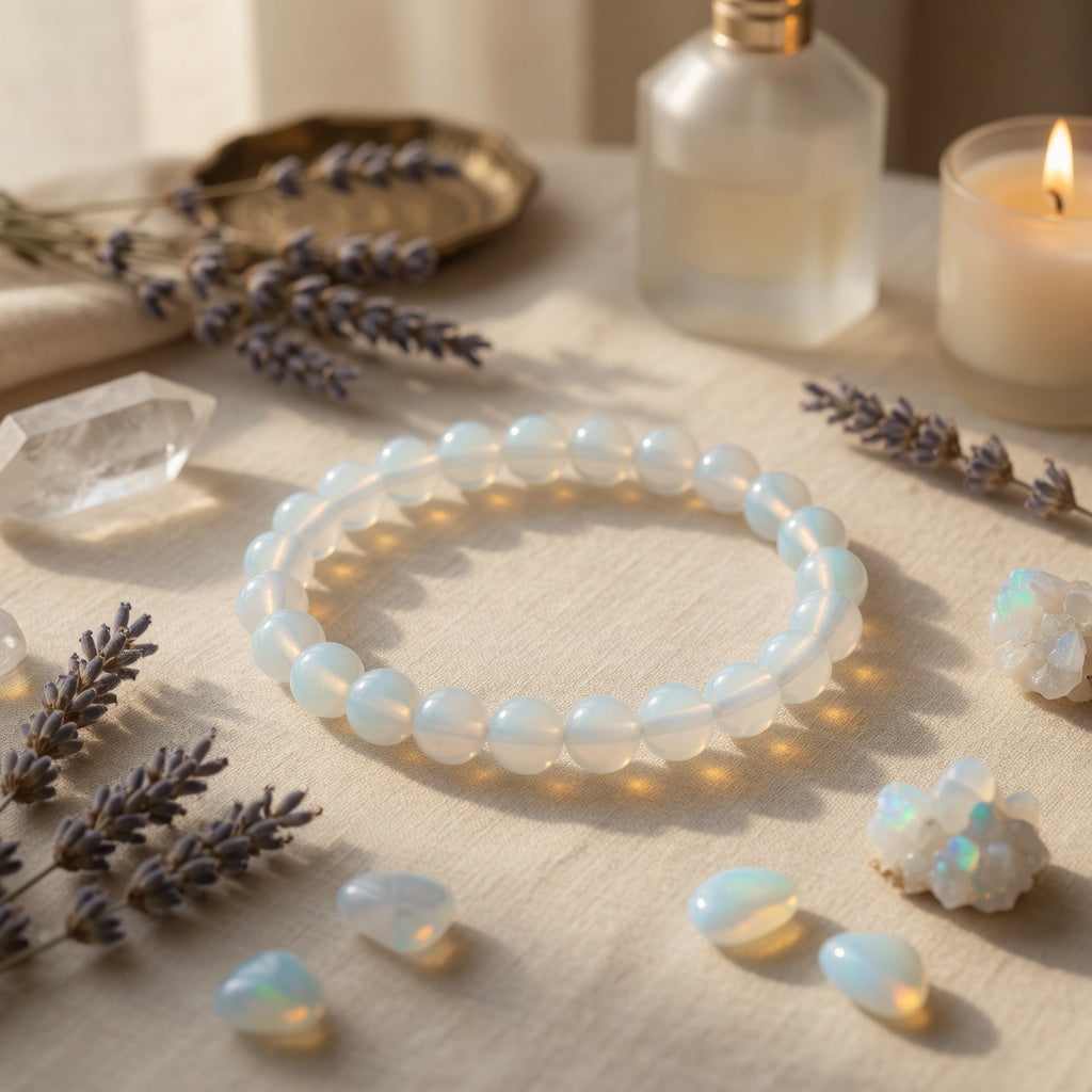 8mm Opalite Stretch Bracelet