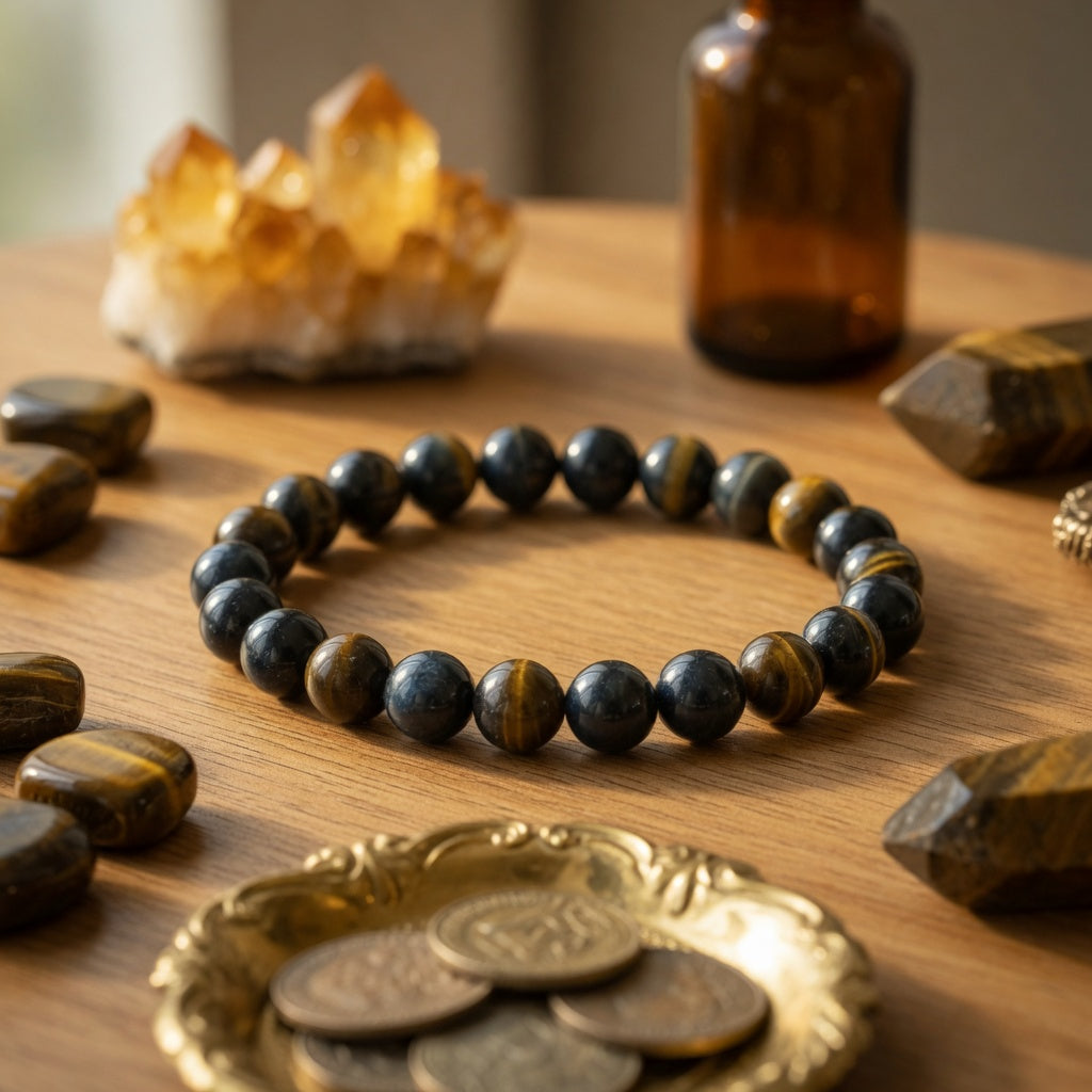 8mm Tiger Eye Stretch Bracelet