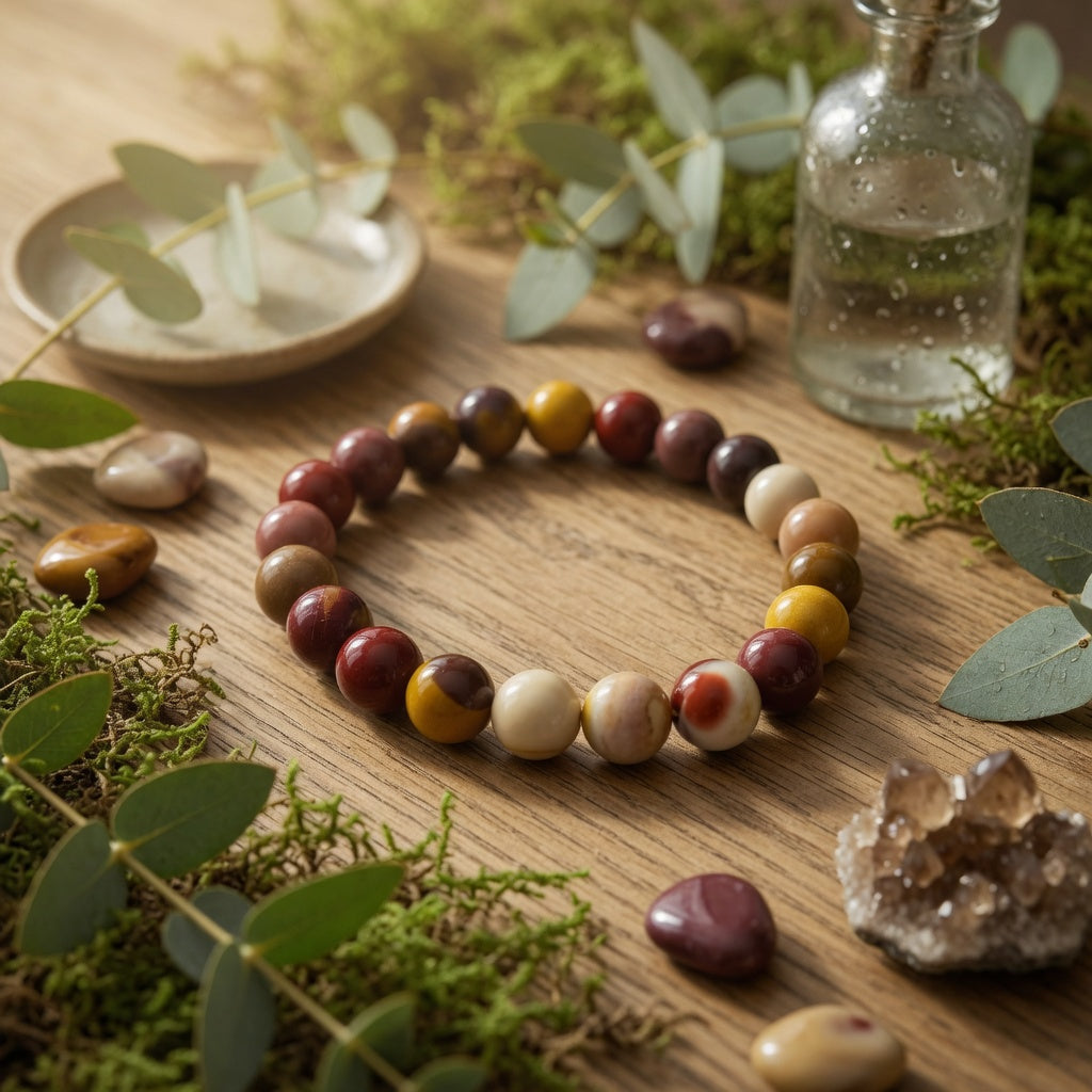 8mm Mookaite Stretch Bracelet