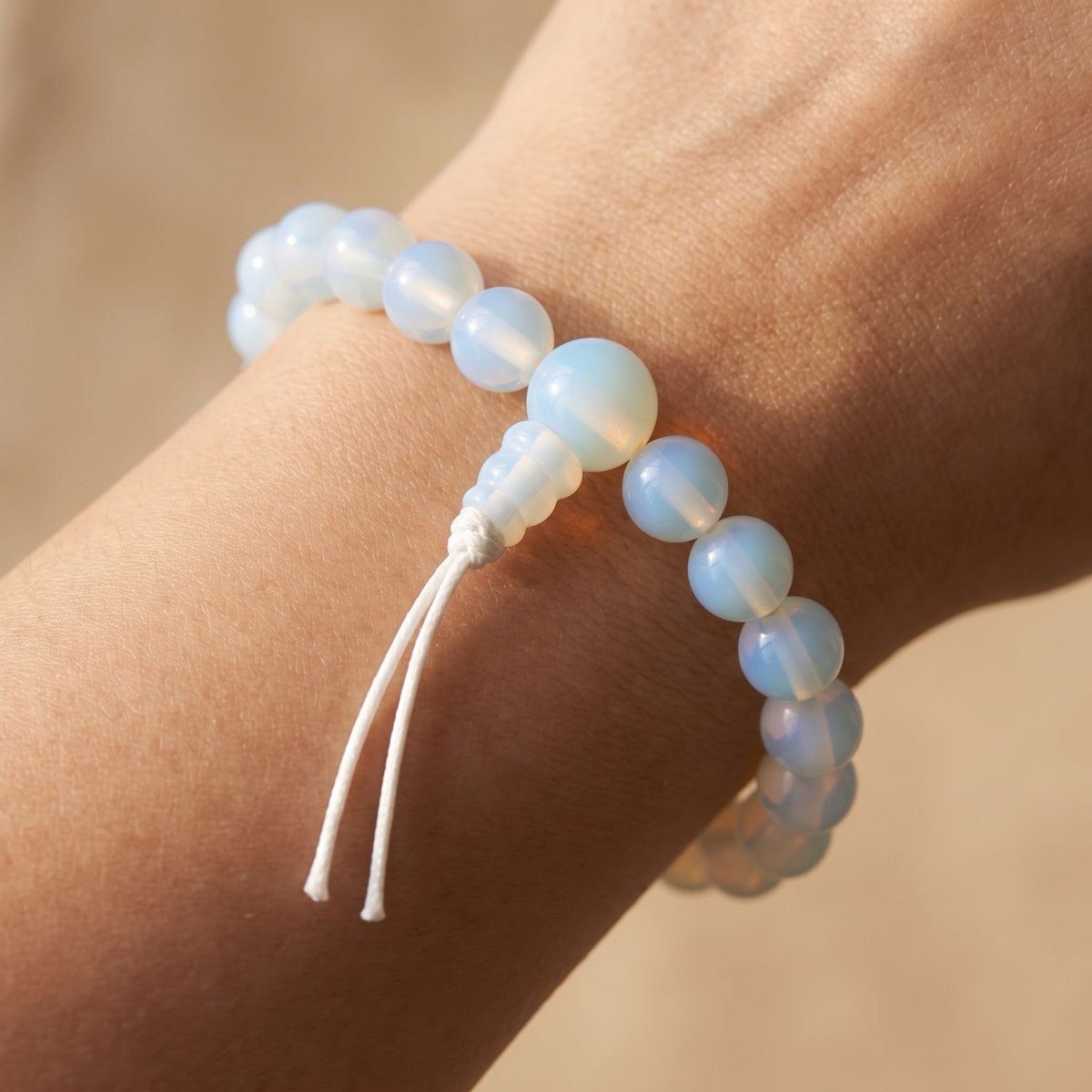 Opalite Power Stretch Bracelet worn