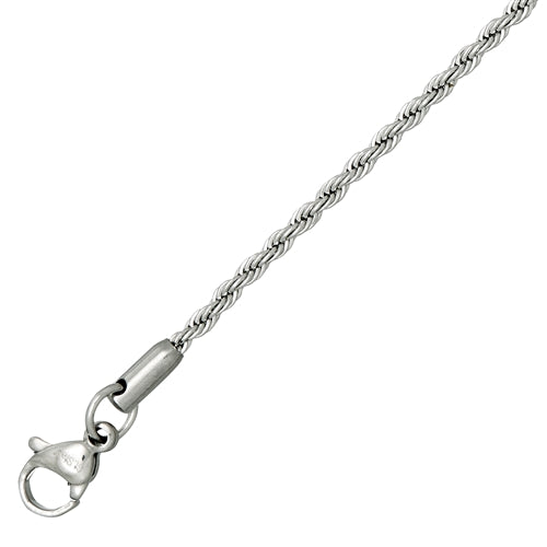 2.5mm Stainless Steel Rope Chain