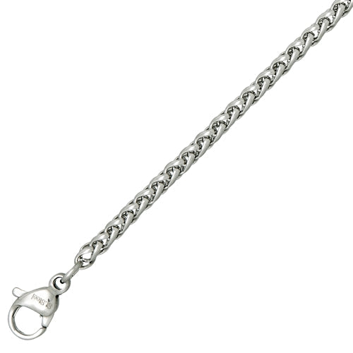 3mm Stainless Steel Wheat Chain