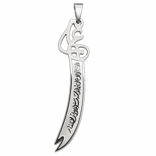 Sword Saber Pirate Blade Pendant (Design 041) – Stainless Steel