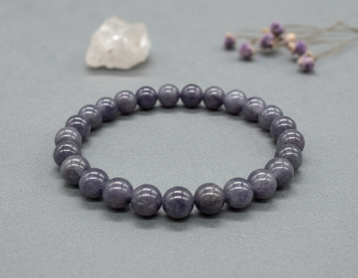 5-9mm Iolite Stretch Bracelet