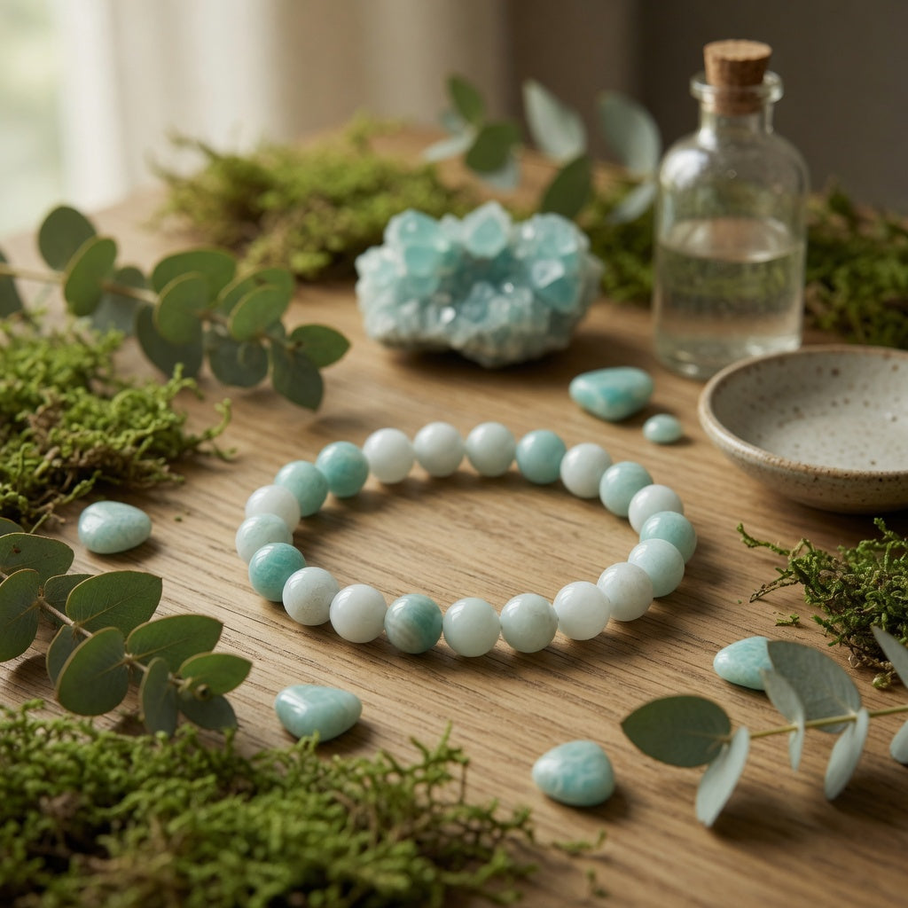 8mm Amazonite Stretch Bracelet