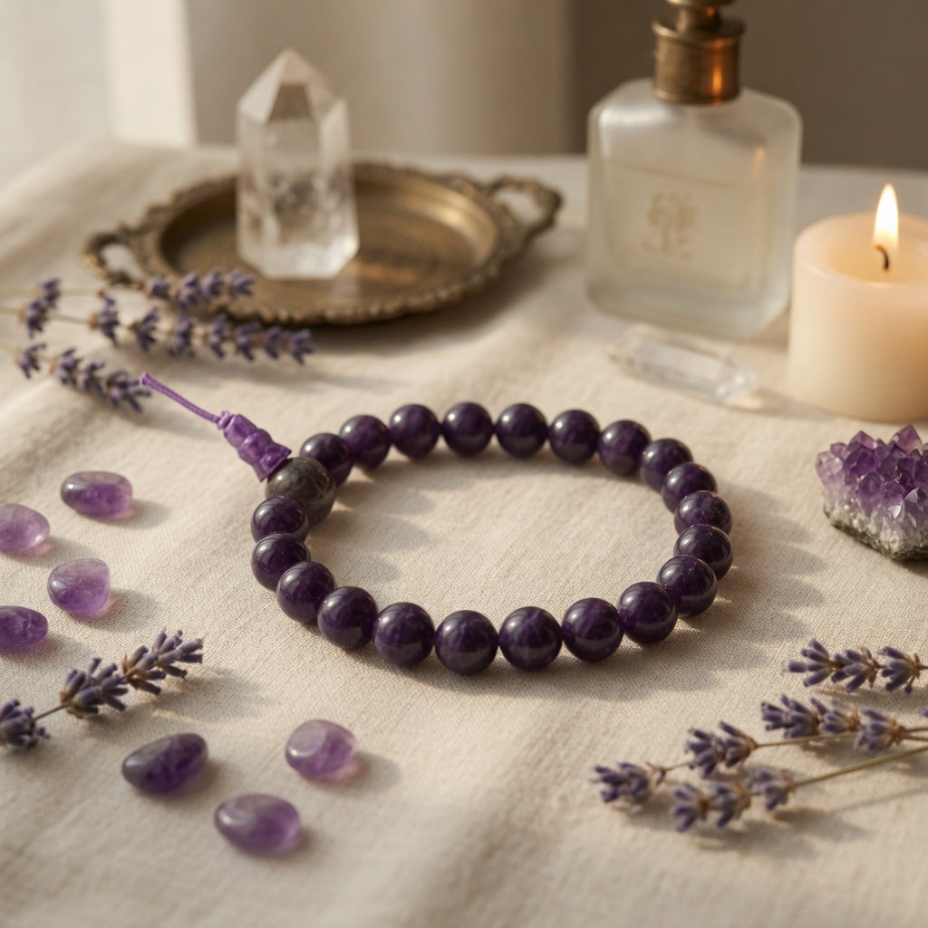 Amethyst Power Stretch Bracelet