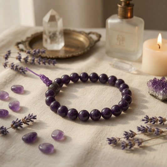 Amethyst Power Stretch Bracelet