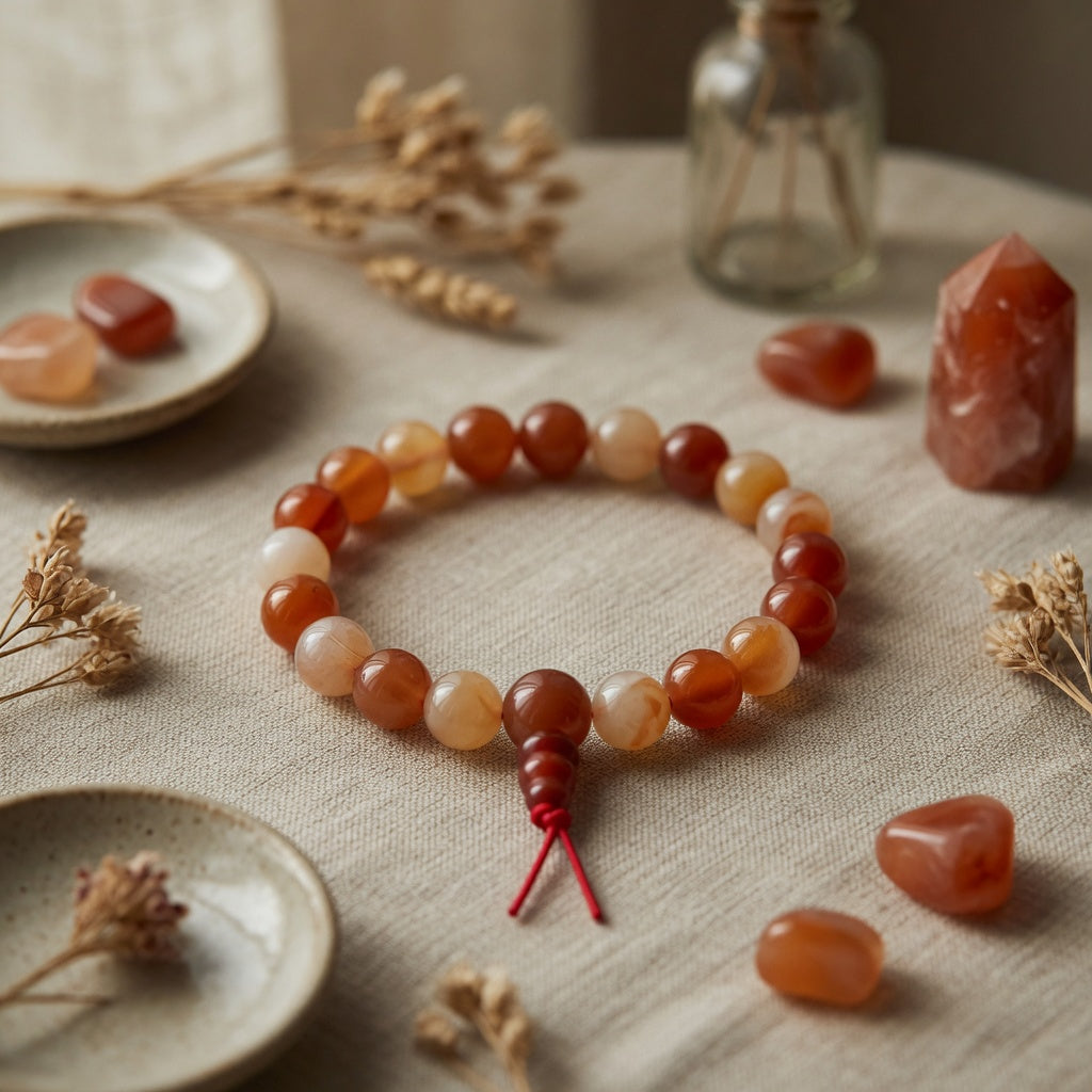 Carnelian Power Stretch Bracelet
