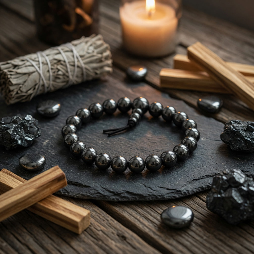 Hematite Power Stretch Bracelet