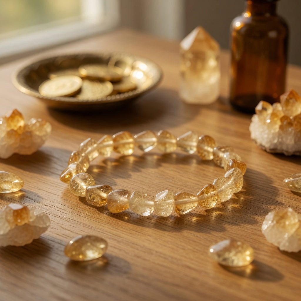Citrine Stretch Bracelet