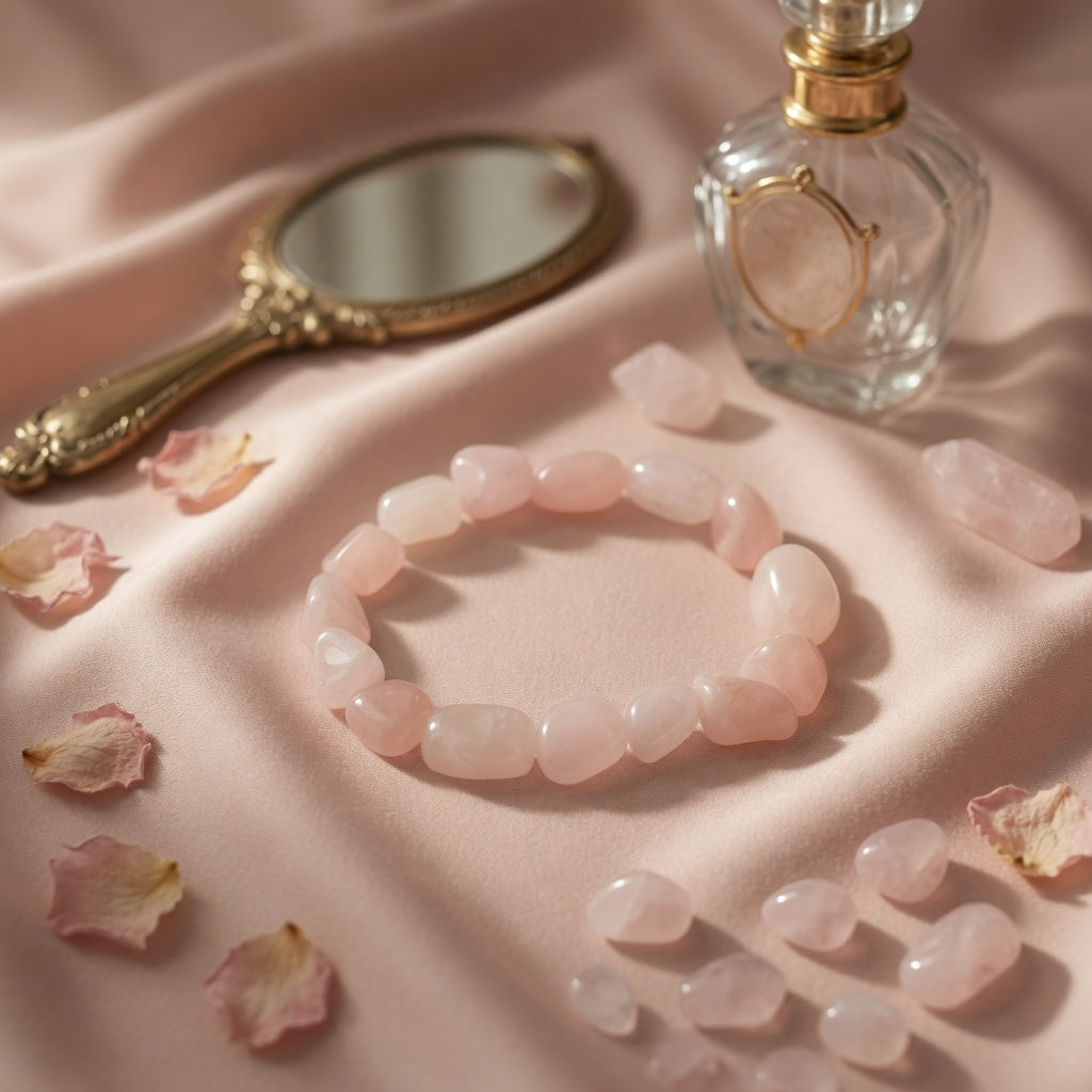 Rose Quartz Stretch Bracelet