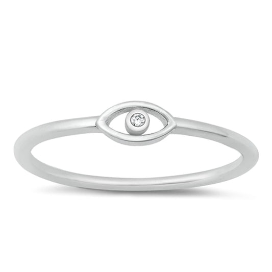 Unique Cutout All Seeing Eye Ring New .925 Sterling Silver Band Sizes 4-10