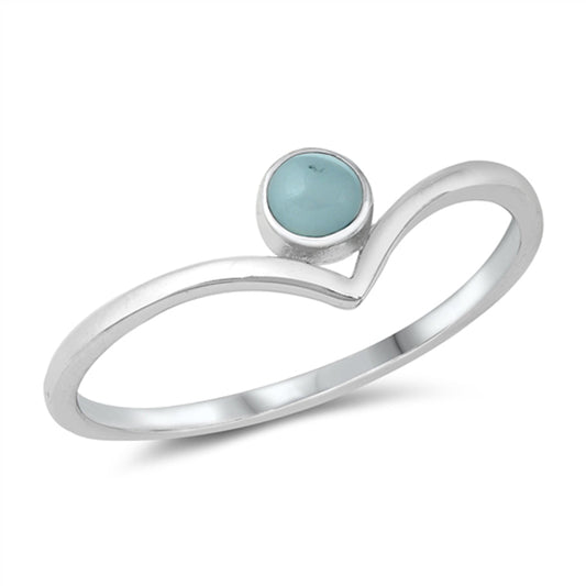 Dainty Minimalist Chevron Ring .925 Sterling Silver Band Sizes 4-10