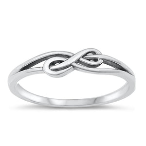 Sterling Silver Infinity Knot Ring