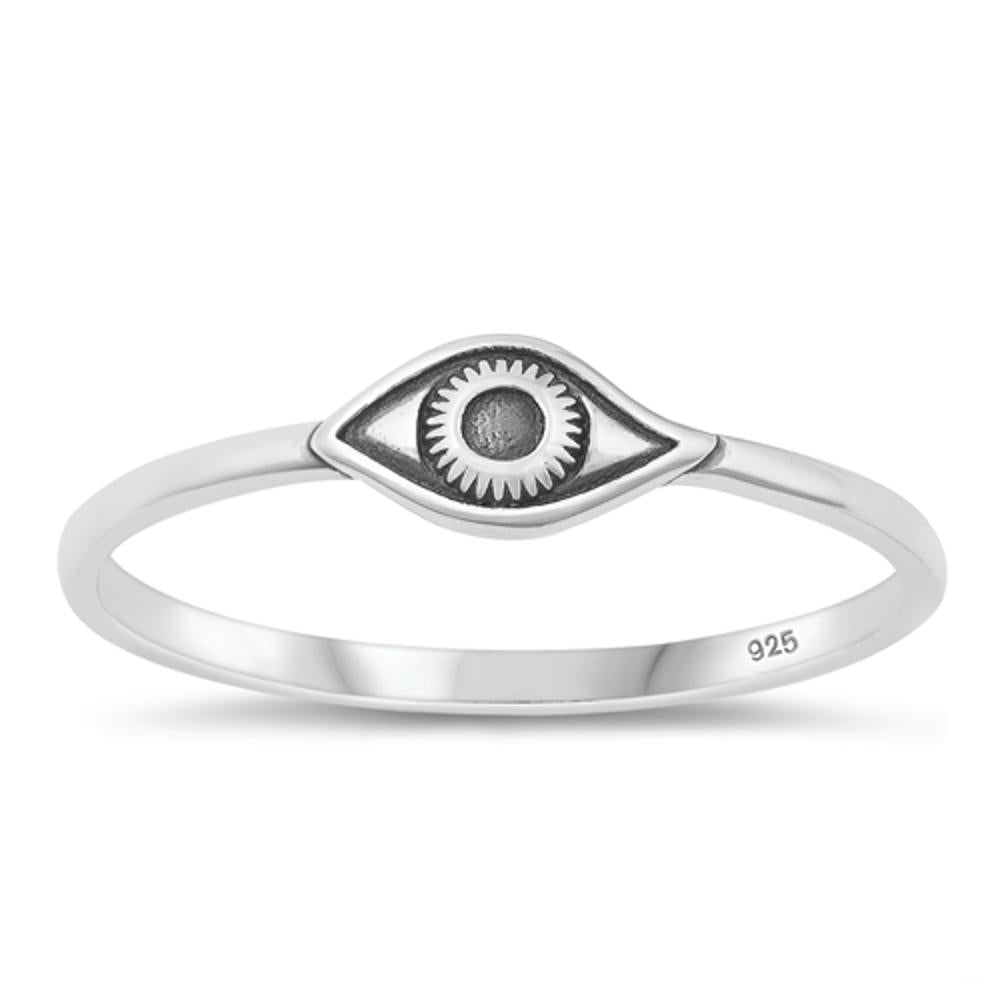 Sterling Silver Eye Ring