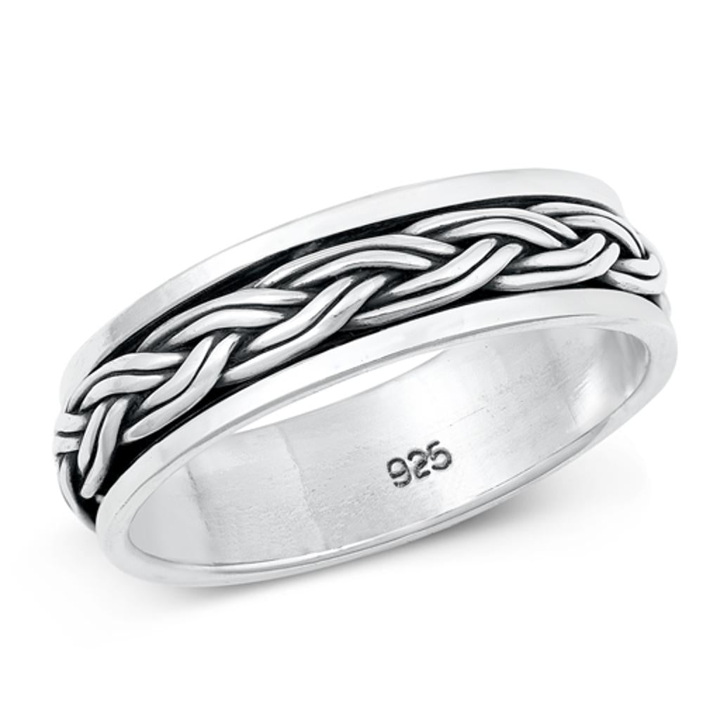 Sterling Silver Spinner Ring