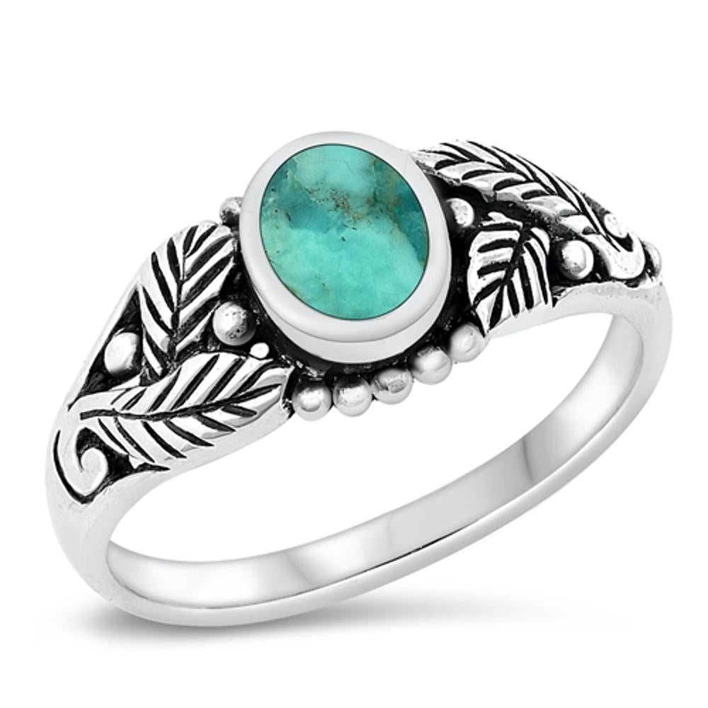 Sterling Silver Turquoise Ring