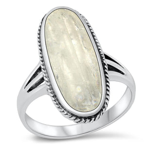 Sterling Silver Moonstone Ring