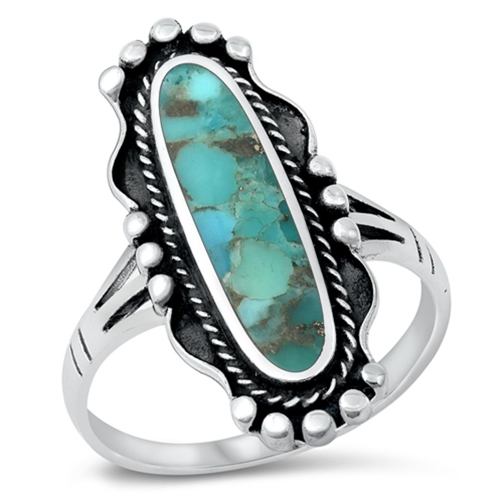 Sterling Silver Turquoise Ring