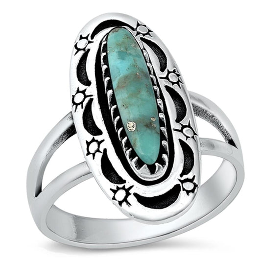 Sterling Silver Turquoise Ring