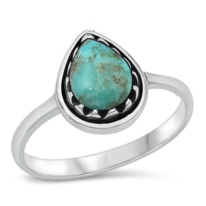 Sterling Silver Turquoise Ring