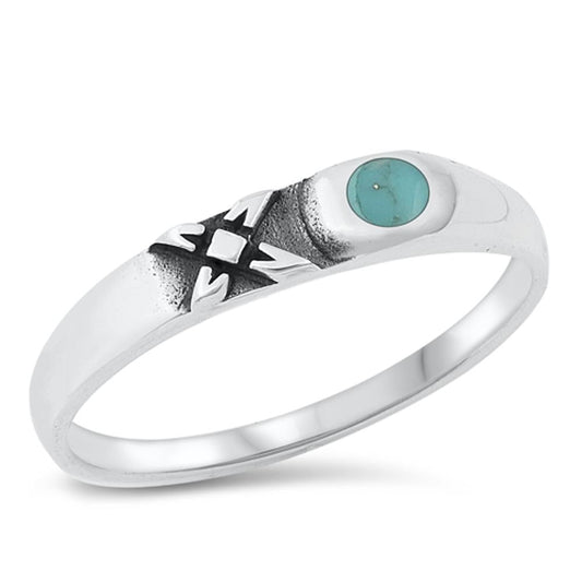 Sterling Silver Turquoise Ring