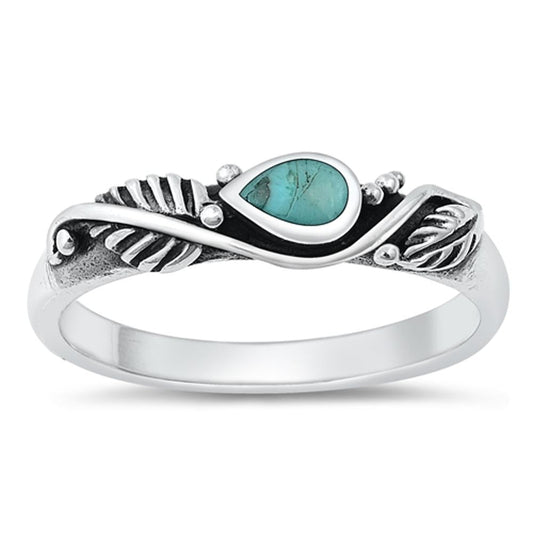 Sterling Silver Turquoise Ring