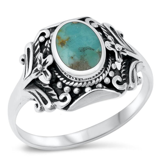 Sterling Silver Turquoise Ring