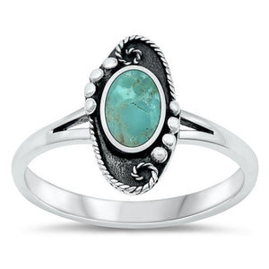 Sterling Silver Turquoise Ring