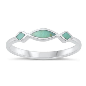 Sterling Silver Turquoise Ring