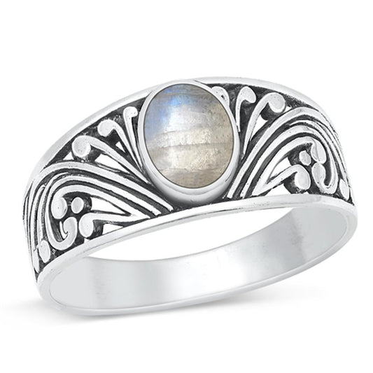 Sterling Silver Moonstone Ring