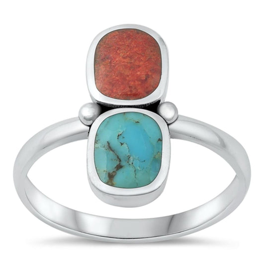 Sterling Silver Red Agate Ring