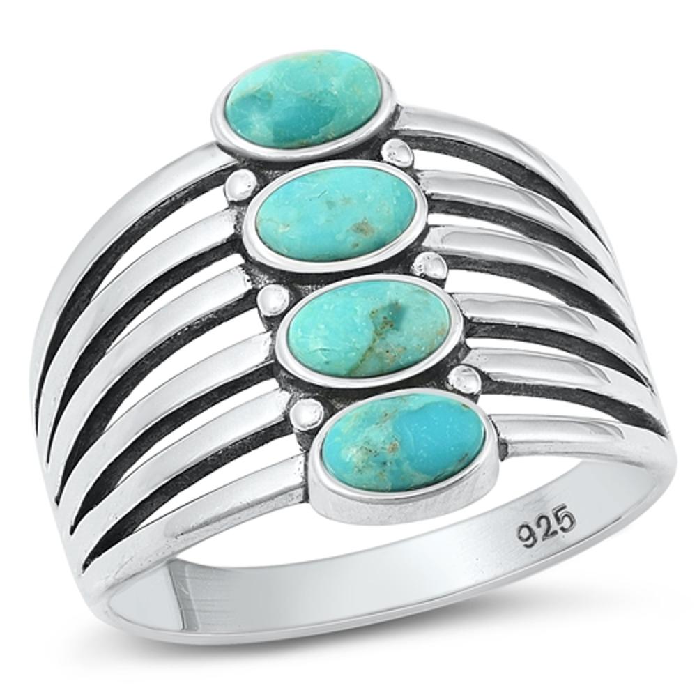 Sterling Silver Turquoise Ring