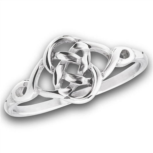 Stainless Steel Celtic Weave Ring