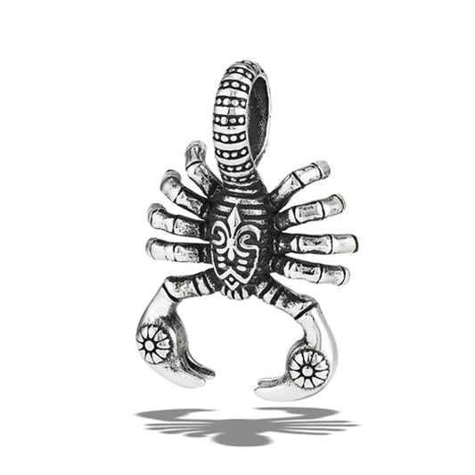 Stainless Steel Javanese Jungle Scorpion Pendant