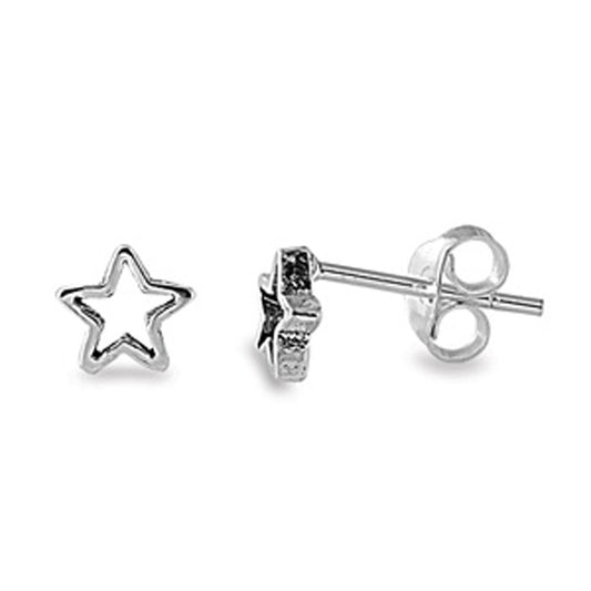 Star Stud Earrings (EP441084) – Sterling Silver