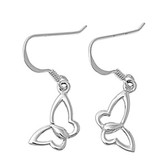 Butterfly Earrings (EP441139) – Sterling Silver