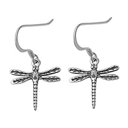 Dragonfly Earrings – Sterling Silver