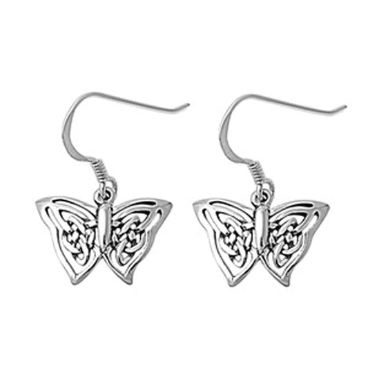 Butterfly Earrings (EP441146) – Sterling Silver