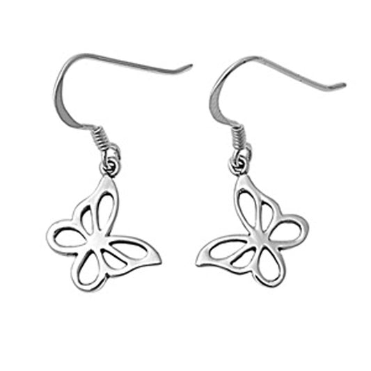 Butterfly Earrings (EP441148) – Sterling Silver
