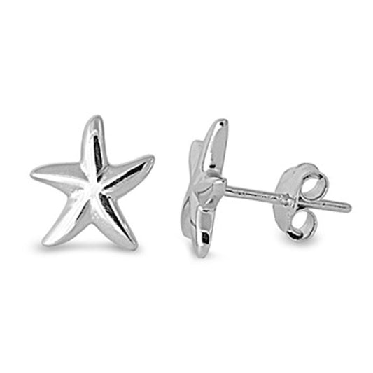 Starfish Stud Earrings (EP441156) – Sterling Silver