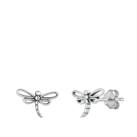 Dragonfly Stud Earrings (EP442010) – Sterling Silver